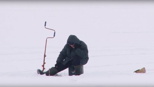 Ieviesta gada licence makšķerēšanai Lielajā Stropu ezerā (VIDEO)