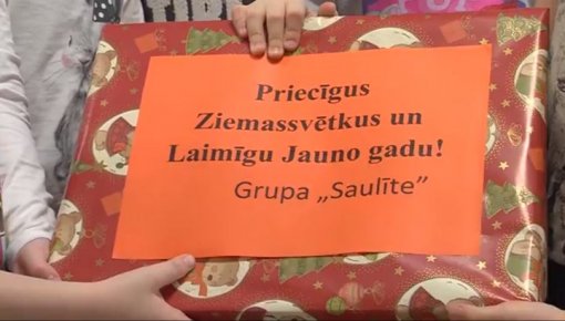 Noslēgusies DAUTKOM akcija "Savāksim prieka kārbu"! (VIDEO)