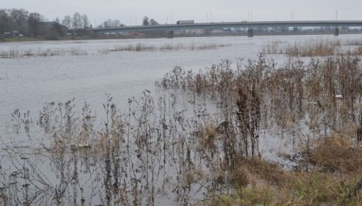 Ūdens līmeņa celšanās Daugavā ir apstājusies