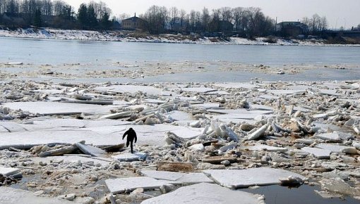 Daugavā pie Jersikas ūdens līmenis šonedēļ kāpis par nepilniem diviem metriem