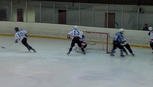 Daugavpils hokejisti noslēdza savu sezonu Latvijas čempionāta pirmajā līgā (VIDEO)