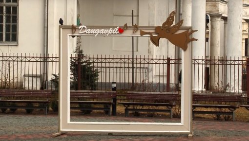 Pilsētas svētkos Daugavpils centrā būs jauns vides objekts ,,Es mīlu Daugavpili” (VIDEO)