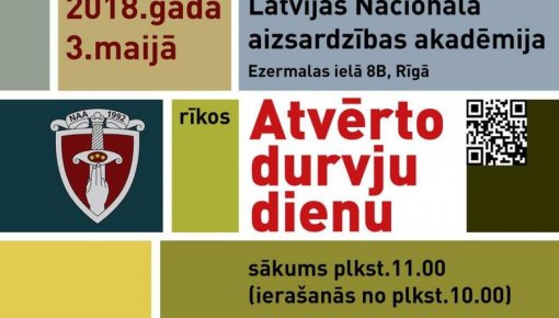 Bruņotie spēki aicina Nacionālās aizsardzības akadēmijas Atvērto durvju dienā iepazīt virsnieka profesiju