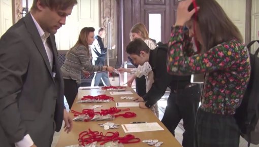 Latgales skolnieki piedalījās Jauniešu Saeimā (VIDEO)