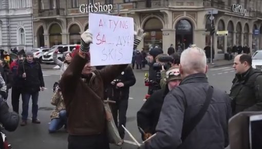 Drošības policija uzsāka kriminālprocesu pret pieciem Krievijas Savienības aktīvistiem (VIDEO)