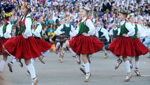 Daugavpilī 26. maijā notika festivāls "Latvju bērni danci veda" (VIDEO)