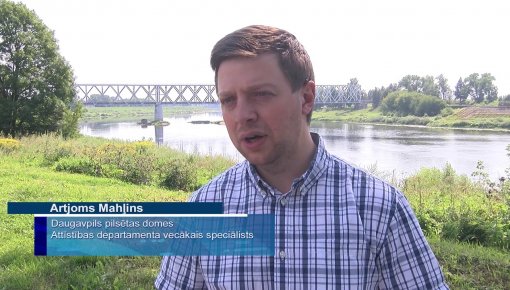 Pēc diviem līdz trīs gadiem Daugavpilī plānots izbūvēt jaunu promenādi  (VIDEO)