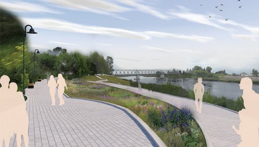 Projektu ietvaros atjaunos Cietokšņa inženierarsenālu un būvēs Daugavas labā krasta promenādi