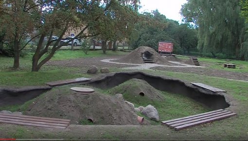 Latgales zoodārza priekšā tapuši vairāki interesanti objekti (VIDEO)