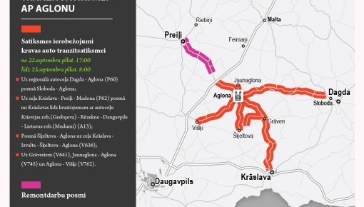 Autobraucēju ievērībai: kas jāzina, dodoties uz Aglonu 24. septembrī