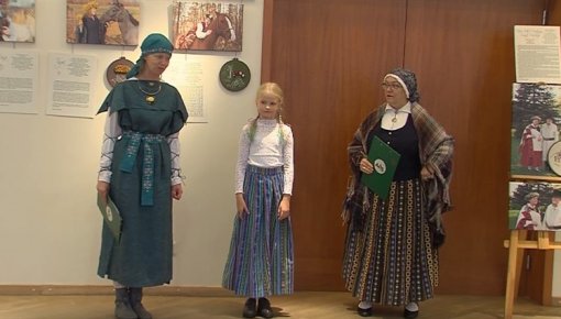 Daugavpilī apskatāma izstāde “Mans tautastērps”  (VIDEO)