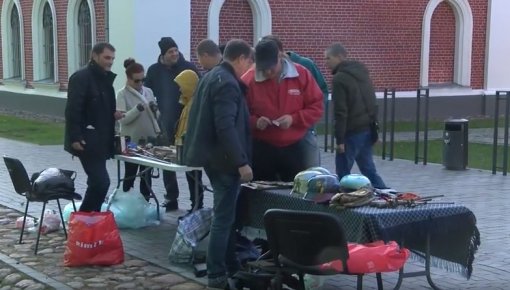 Krāmu tirgus Daugavpils cietoksnī (VIDEO)