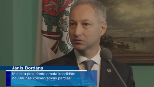 J. Bordāns nominēts premjera amatam (VIDEO)