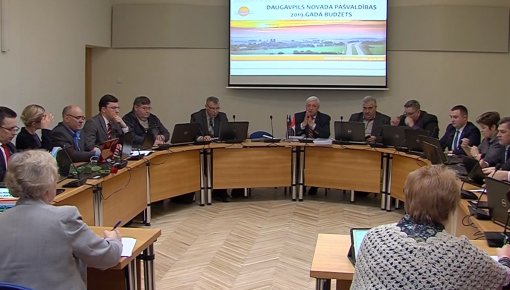 Daugavpils novada domes budžeta apstiprināšana (VIDEO)