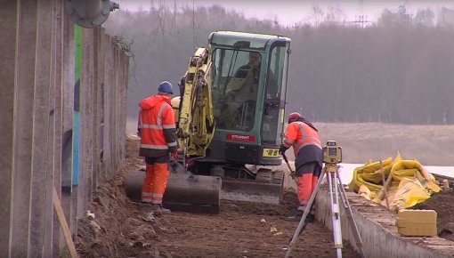 Gajoka mikrorajonā top promenāde (VIDEO)