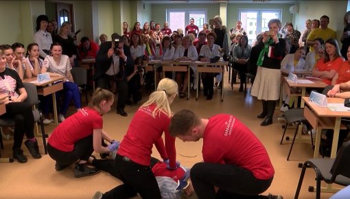 Medicīnas koledžā notika konkurss studentiem (VIDEO)