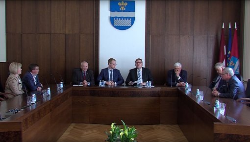 VARAM ministrs Juris Pūce apmeklē Daugavpili (VIDEO)