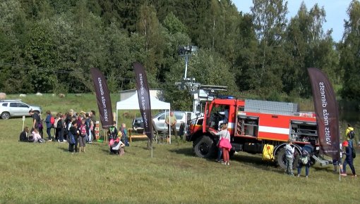 Izglītojošs pasākums “Zaļā klase” Sarkaņkalnā (VIDEO)