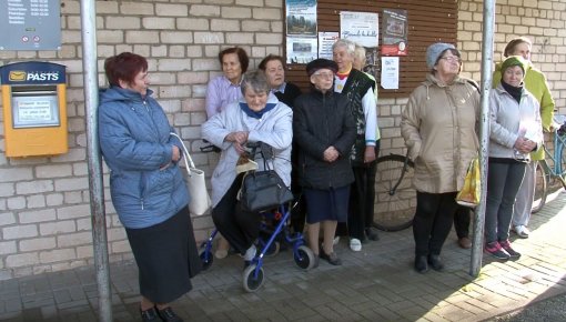 Ilūkstes novada iedzīvotāji nobažījušies par pasta nodaļas slēgšanu (VIDEO)