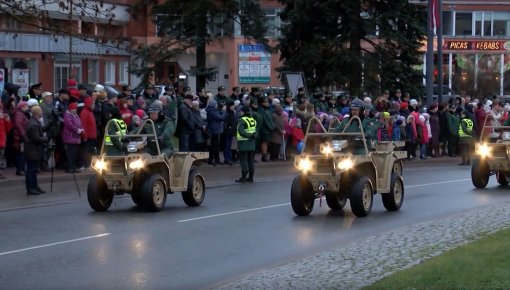 Rēzeknē svin Valsts robežsardzes simtgadi (VIDEO)