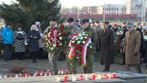 Latgalē piemin atbrīvošanas kauju simtgadi (VIDEO)