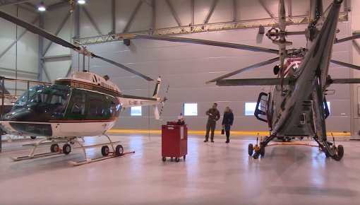 Valsts robežsardzes rīcībā divi jauni helikopteri (VIDEO)