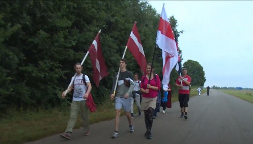 Vienojas akcijā “Baltijas ceļš. Brīvību Baltkrievijai” (VIDEO)