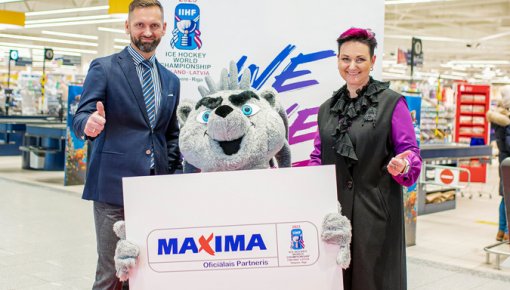 “Maxima Latvija” kļūst par IIHF Pasaules čempionāta hokejā 2023 pirmo oficiālo partneri Latvijā