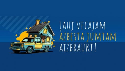 Turpinās atbalsta programma azbestu saturošā šīfera krājumu bezmaksas nodošanai Latgales reģionā