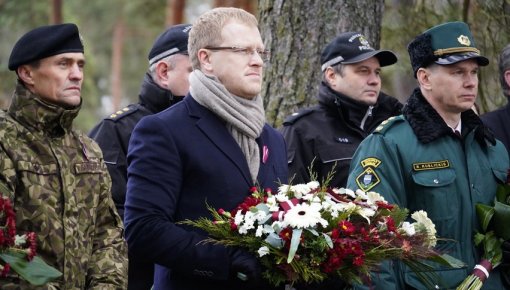 Daugavpils mēra Andreja Elksniņa apsveikums Lāčplēša dienā