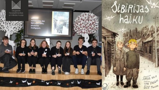 Novadpētniecības un mākslas muzejā būs skatāms uzvedums pēc Jurgas Viles grāmatas "Sibīrijas haiku" motīviem