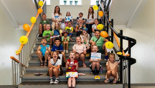 Nodibinājums "Rūpes" rīkoja radošo pasākumu bērniem “Miers dabas materiālos”