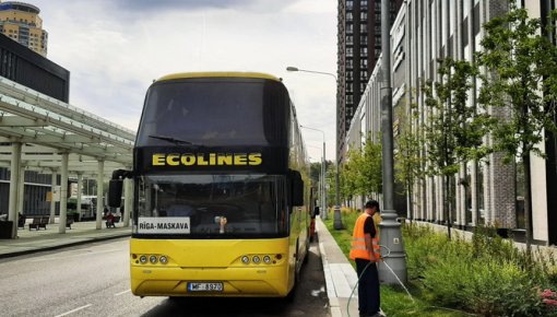 No 15. oktobra plānots ierobežot pasažieru autobusu satiksmi uz Krieviju un Baltkrieviju