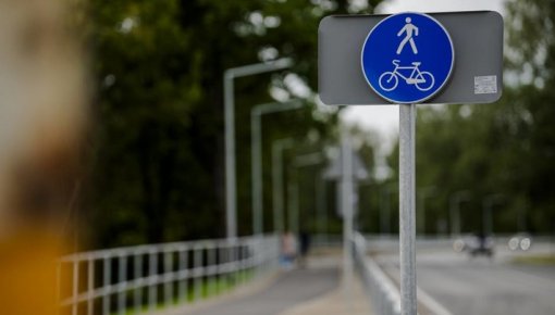Daugavpils apkārtnē attīsta infrastruktūru gājējiem un velosipēdistiem