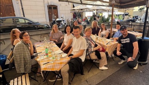 Otrā projekta «Taste the history» diena: Roma no antīkuma līdz Romas picas garšai