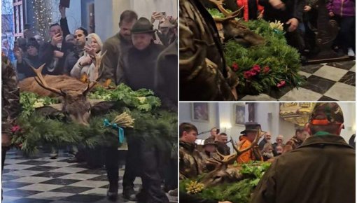 Cilvēki neizpratnē par dīvainu rituālu ar beigtu dzīvnieku Skaistkalnes baznīcā: “Pirmo reizi kaut ko tādu redzu, vai tiešām visi sāk jukt prātā?”