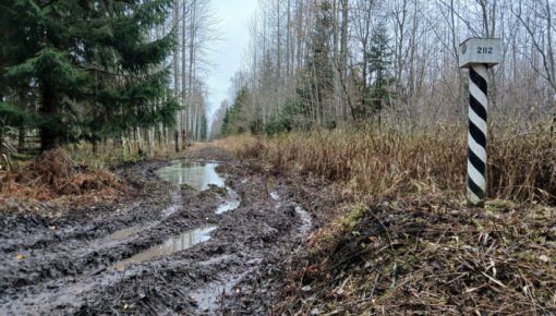 Valsts robežsardze aicina neizmantot valsts iekšējās robežas joslu braukšanai ar mehāniskajiem transportlīdzekļiem