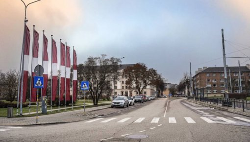 No 24. novembra līdz 8. janvārim – satiksmes ierobežojumi Vienības ielā un izmaiņas kustībā Parādes ielā