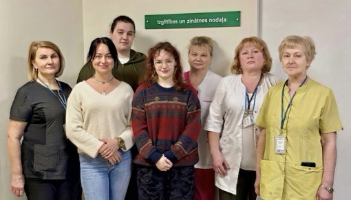 SIA “Daugavpils reģionālā slimnīca” un Daugavpils Universitāte stiprina starptautisko sadarbību māszinību izglītībā