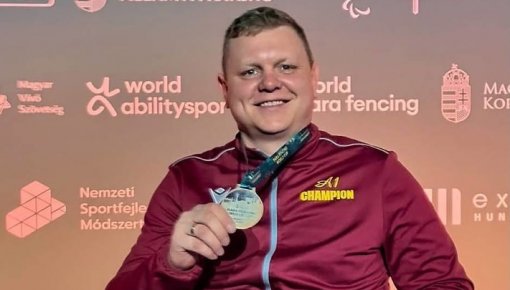 Oļegs Garkuls-Gurēvičs izcīna bronzu Pasaules kausa posmā parapaukošanā