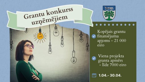 Augšdaugavas novada pašvaldības grantu konkurss uzņēmēju projektiem