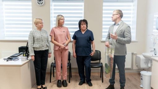 Forštates kultūrtelpā Daugavpilī darbu sāk feldšerpunkts