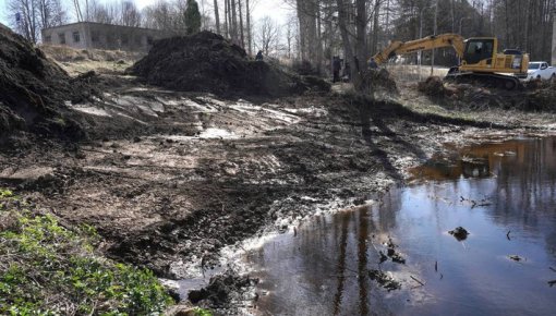 Križu apkaimē top jauna rekreācijas zona
