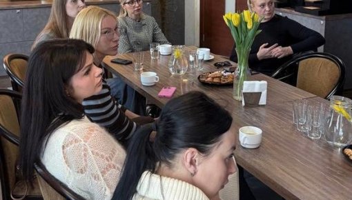 Daugavpilī notika lekcija par filmēšanas procesu un tā niansēm