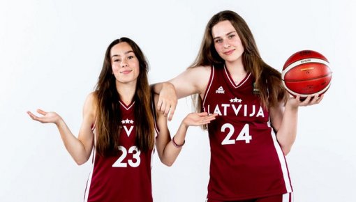 Latvijas sieviešu basketbola izlasē pirmo reizi iekļautas divas Daugavpils spēlētājas