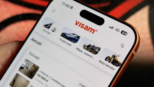 VISAM.LV - pirmais sludinājumu portāls Latvijā ar patiešām ērtu mobilo lietotni