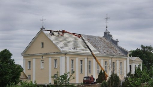 Valsts piešķīrusi gandrīz 100 tūkstošus eiro Bebrenes baznīcas jumta atjaunošanai