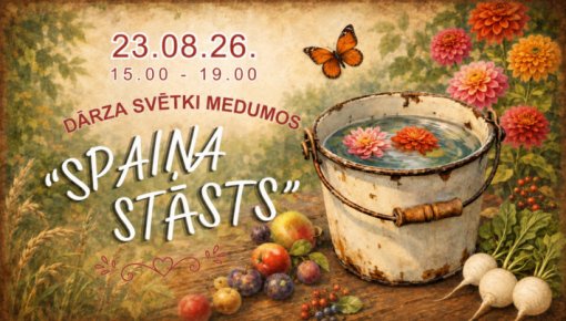 Medumos notiks Dārza svētki "Spaiņa stāsts"