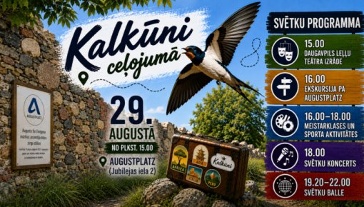 Kalkūnes pagasta svētkos aicinās doties simboliskā ceļojumā apkārt pasaulei