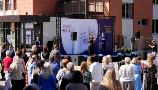 Jūrmalā atklāts atbalsta centrs cilvēkiem, kuri ikdienā aprūpē tuviniekus